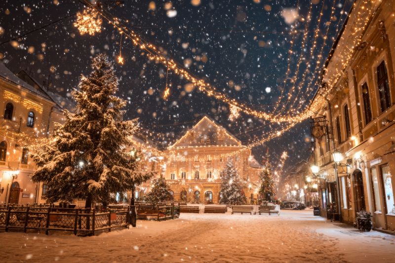 Christmas Light Installation