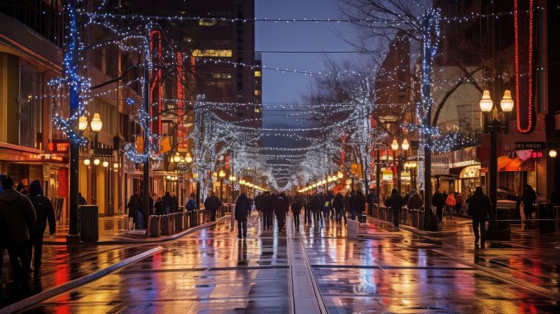 Christmas Light Installation