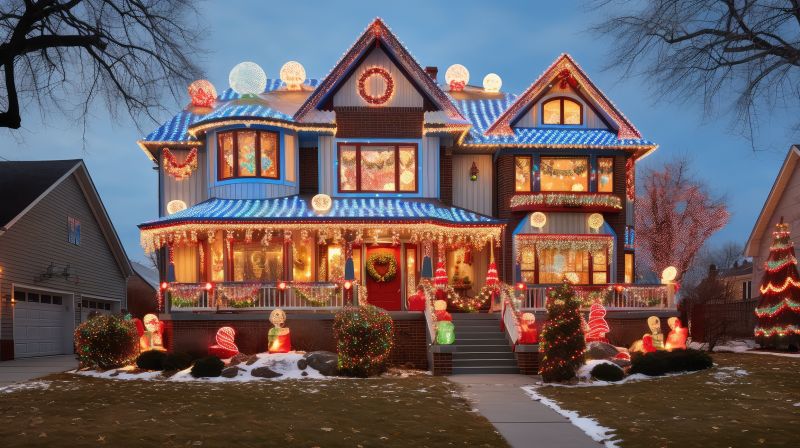 Christmas Lights Installation in Kansas City, MO