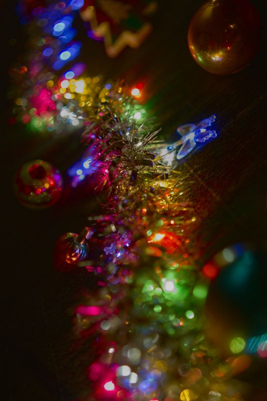 Holiday Lights Hanging in Roswell, GA