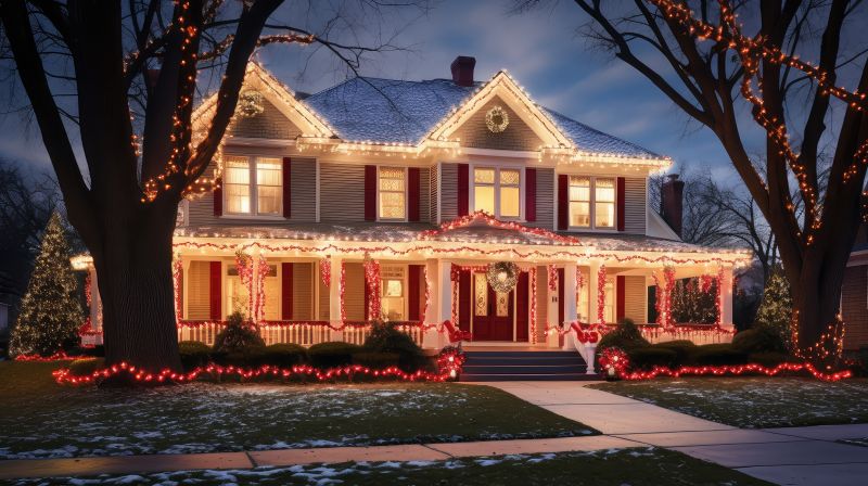 Xmas Lights Installation in Alpharetta, GA