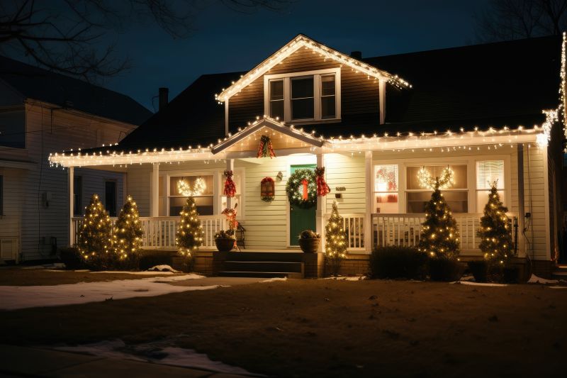 Xmas Lights Installation in Roswell, GA
